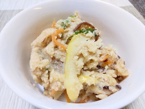 竹の子と三つ葉入りしっとり卯の花